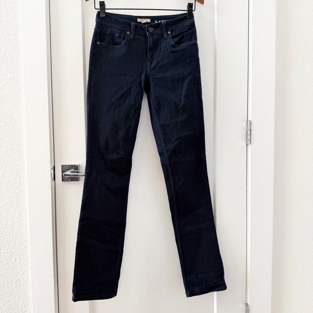 Burberry Brit Ladbroke Womens Navy Blue Straight Jeans Size 28 - Picture 2 of 11
